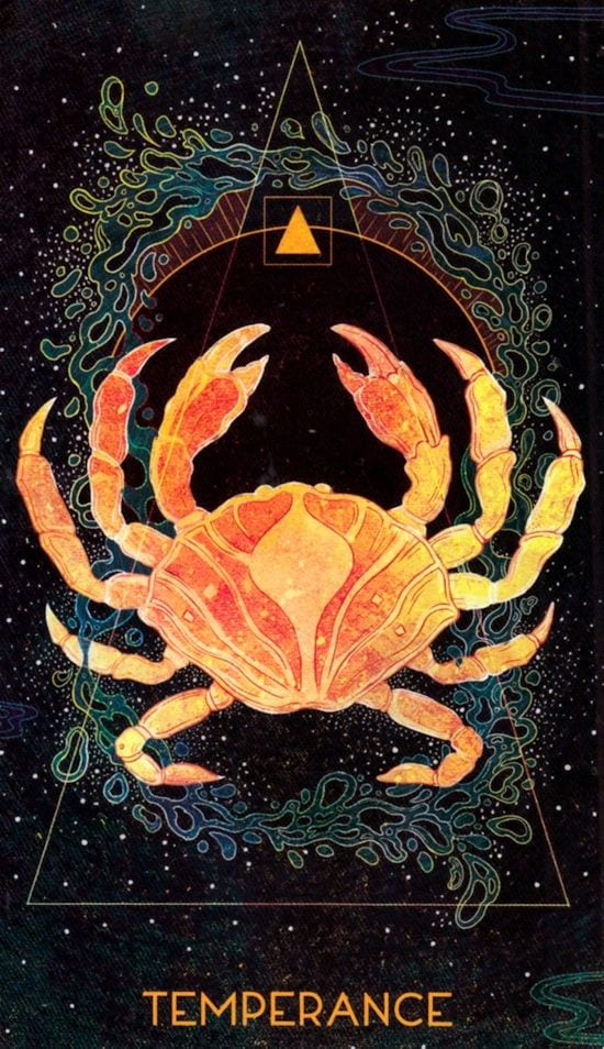 Temperance — Oriens Animal Tarot