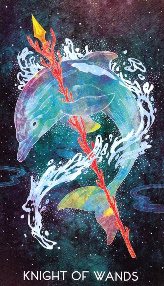Knight of Wands — Oriens Animal Tarot