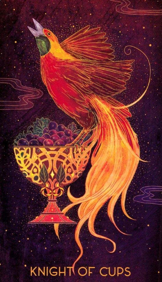 Knight of Cups — Oriens Animal Tarot