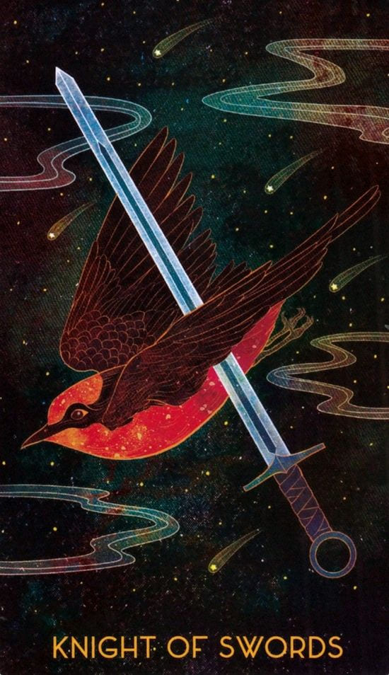 Knight of Swords — Oriens Animal Tarot
