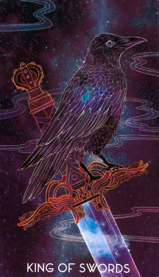King of Swords — Oriens Animal Tarot