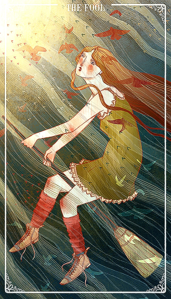 The Fool — Ostara Tarot