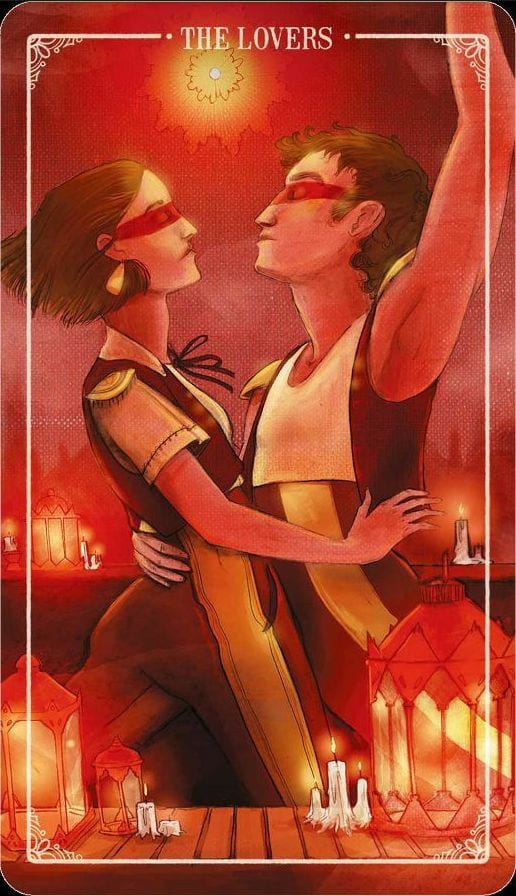 The Lovers — Ostara Tarot
