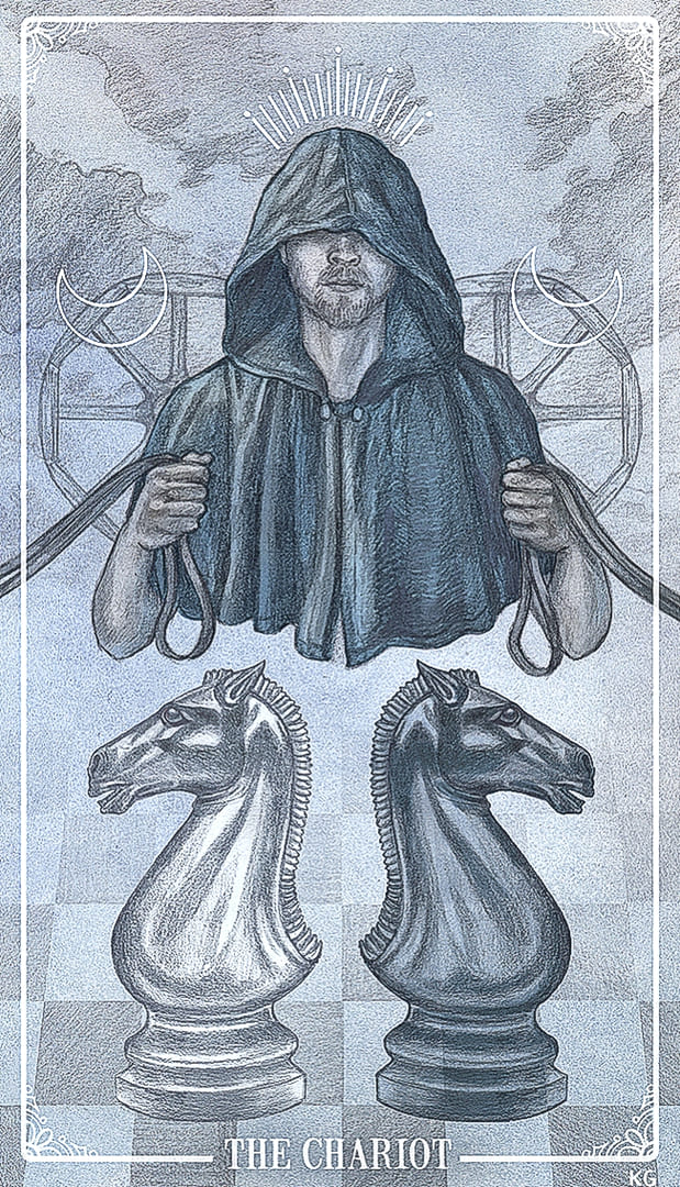 The Chariot — Ostara Tarot