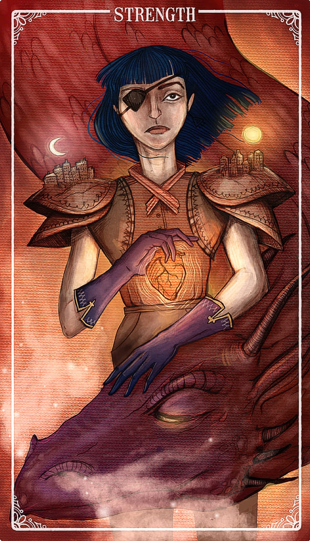 Strength — Ostara Tarot