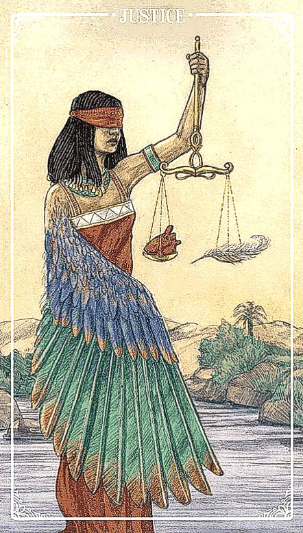 Justice — Ostara Tarot
