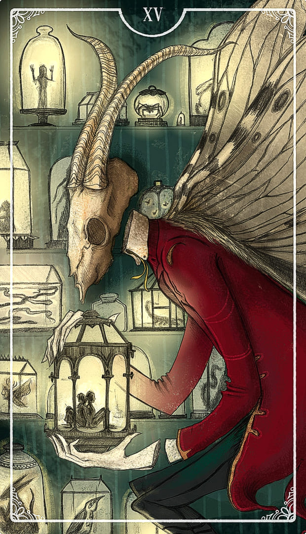 The Devil — Ostara Tarot