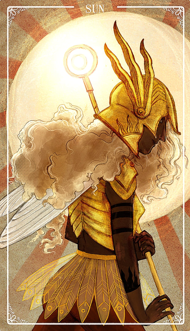 The Sun — Ostara Tarot