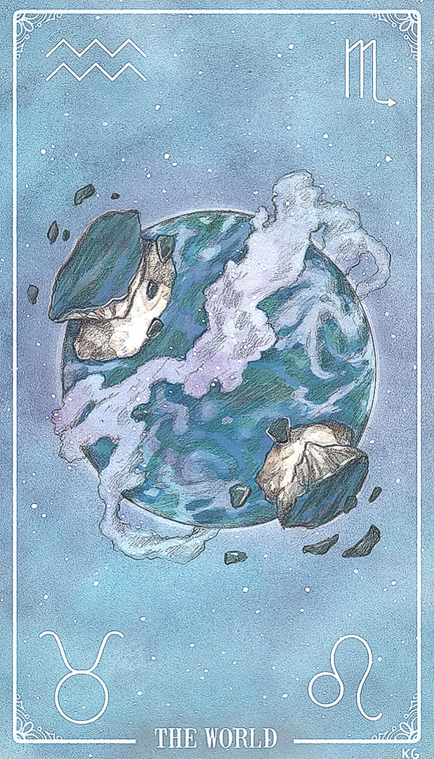 The World — Ostara Tarot