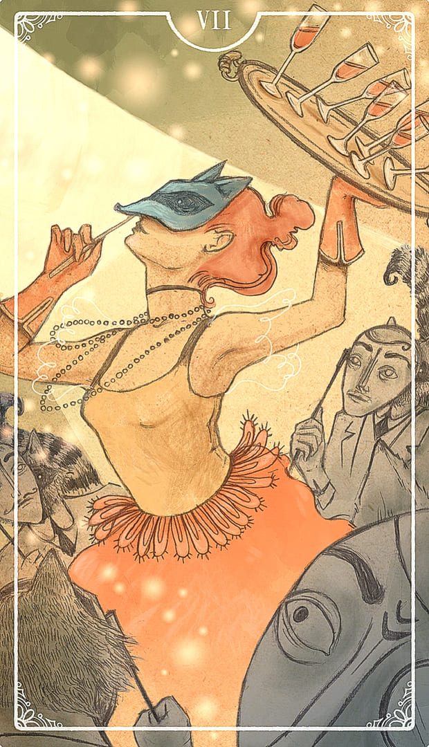 Seven of Cups — Ostara Tarot