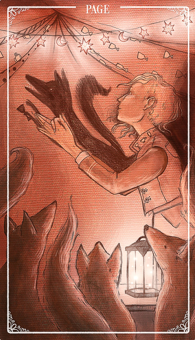 Page of Cups — Ostara Tarot