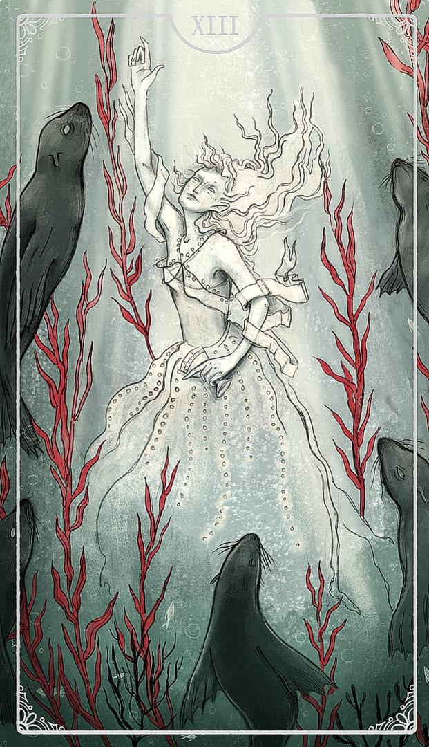 Queen of Cups — Ostara Tarot