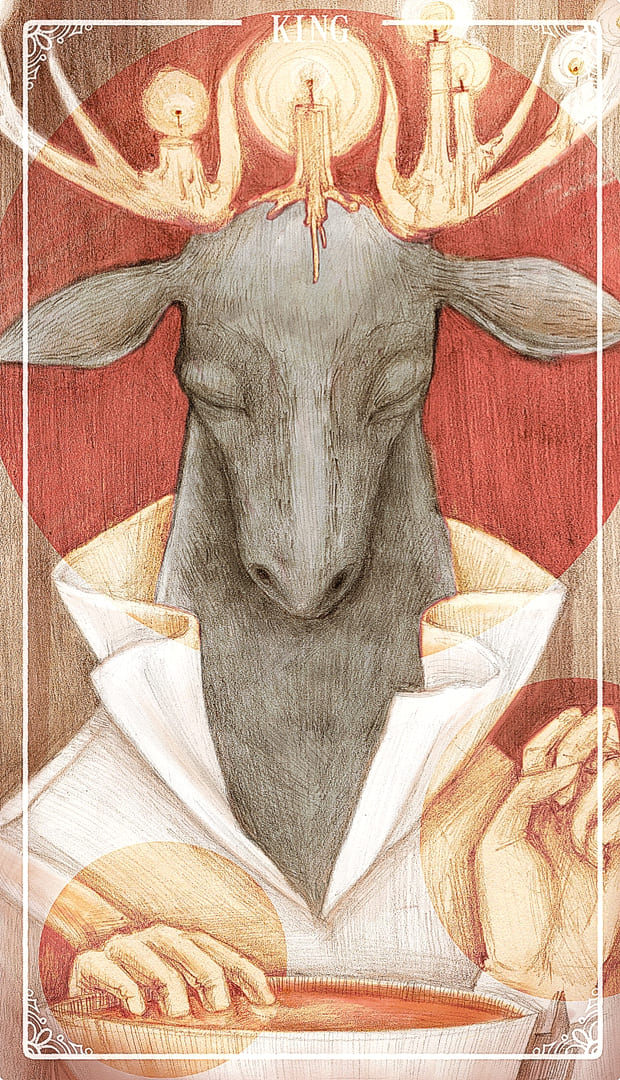 King of Cups — Ostara Tarot