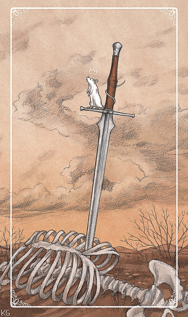 Ace of Swords — Ostara Tarot
