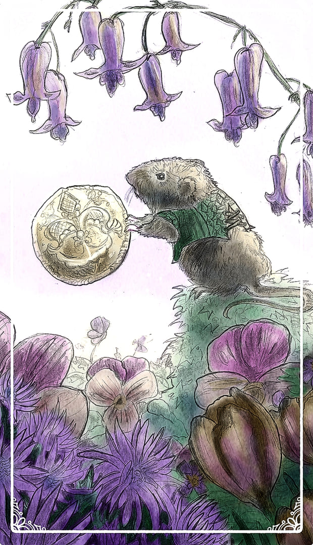 As de Oros — Ostara Tarot