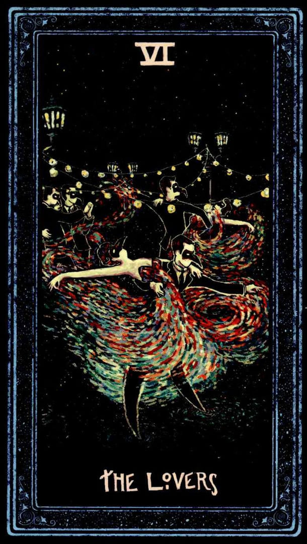 The Lovers — Prisma Visions Tarot