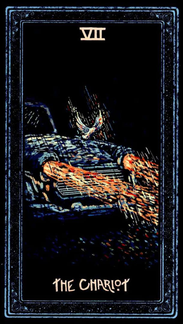 The Chariot — Prisma Visions Tarot
