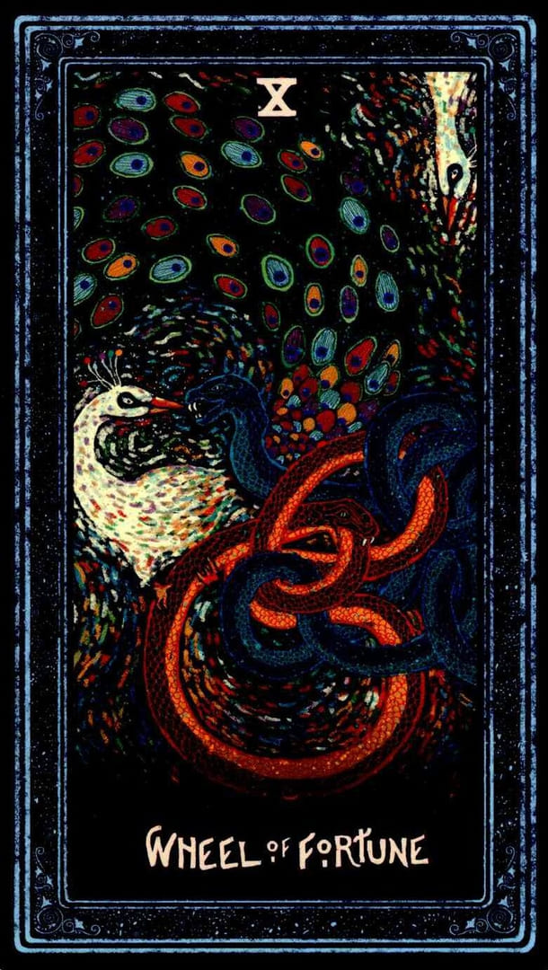 Wheel of Fortune — Prisma Visions Tarot