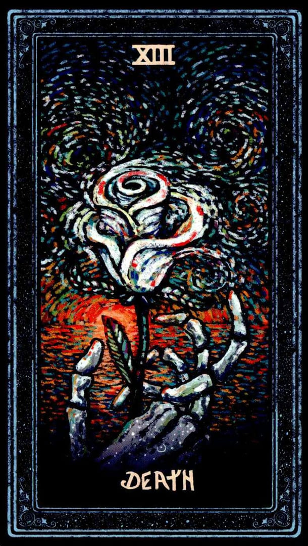 La Muerte — Prisma Visions Tarot