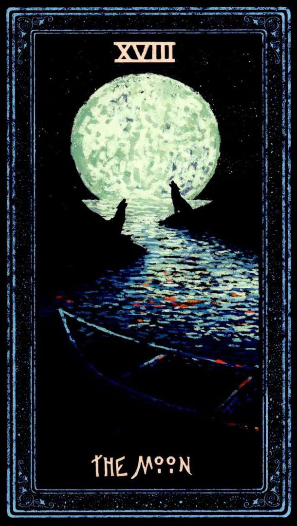 The Moon — Prisma Visions Tarot