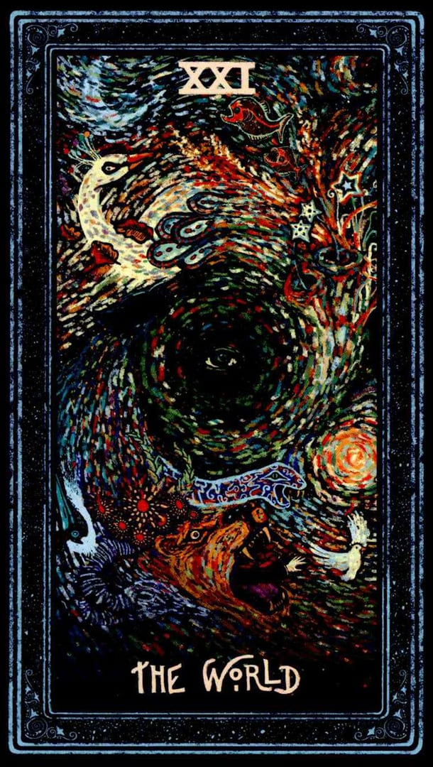 The World — Prisma Visions Tarot