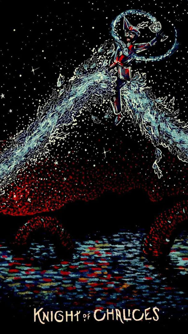 Knight of Cups — Prisma Visions Tarot