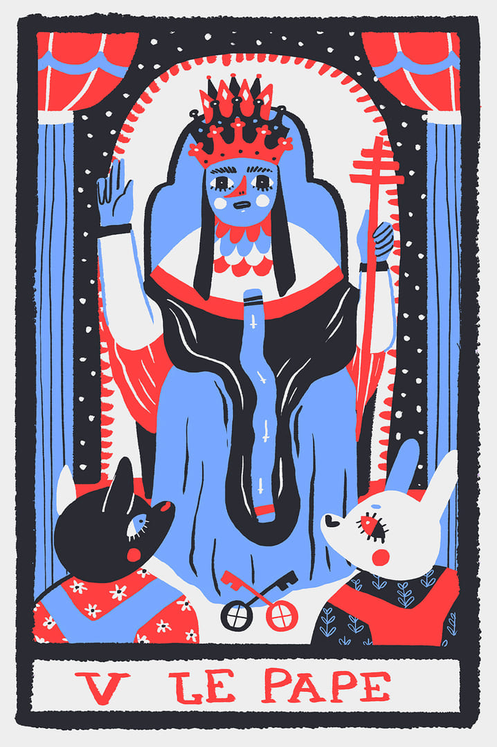 The Hierophant — Rainbow Tarot