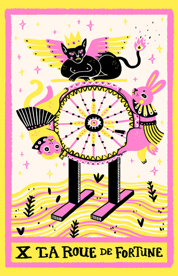 Wheel of Fortune — Rainbow Tarot