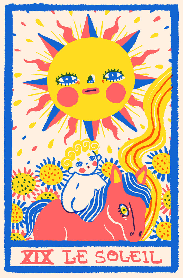 The Sun — Rainbow Tarot