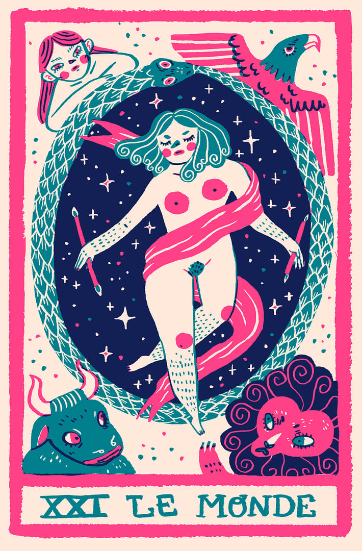 The World — Rainbow Tarot