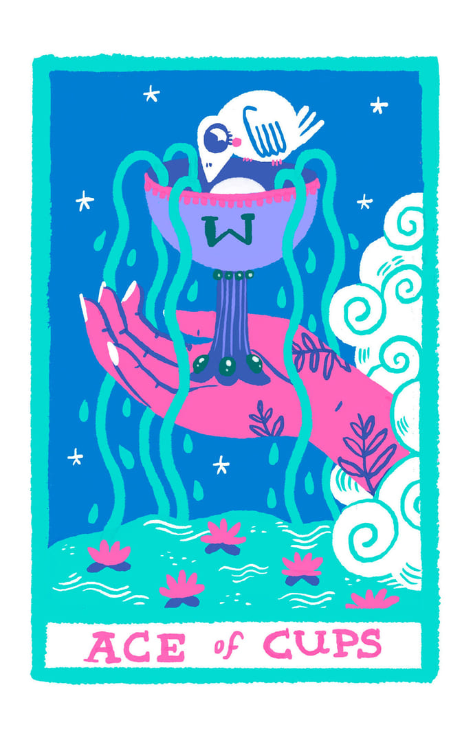 Ace of Cups — Rainbow Tarot