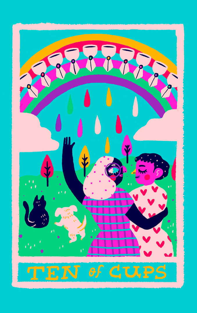 Ten of Cups — Rainbow Tarot