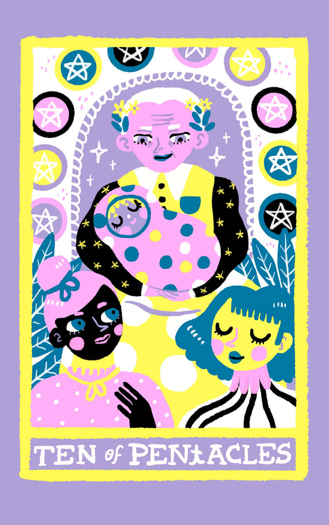Ten of Pentacles — Rainbow Tarot