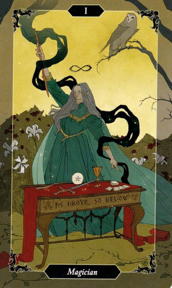 The Magician — Dark Wood Tarot