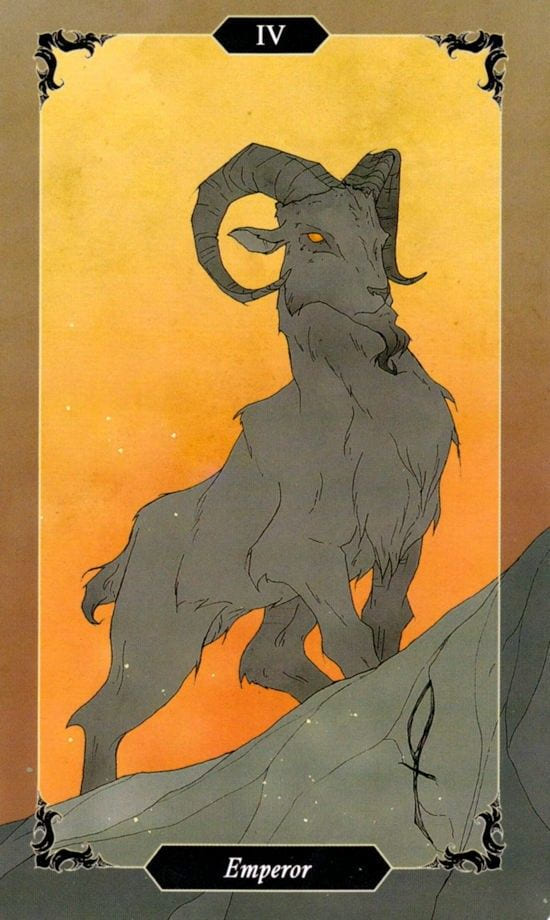 The Emperor — Dark Wood Tarot