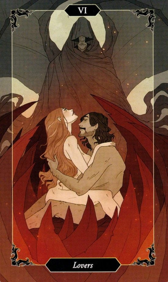 The Lovers — Dark Wood Tarot