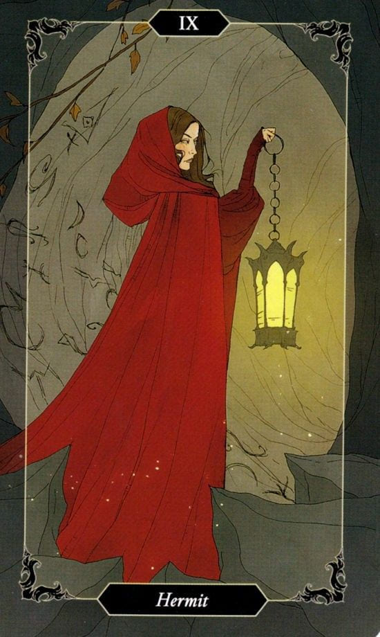The Hermit — Dark Wood Tarot