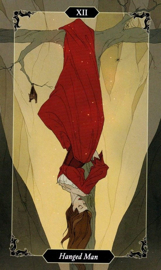 The Hanged Man — Dark Wood Tarot