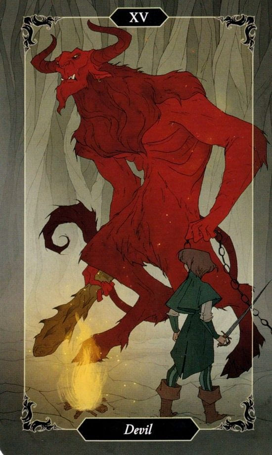 The Devil — Dark Wood Tarot
