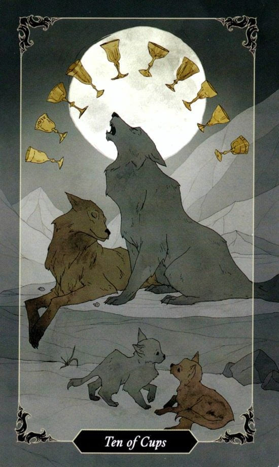 Ten of Cups — Dark Wood Tarot