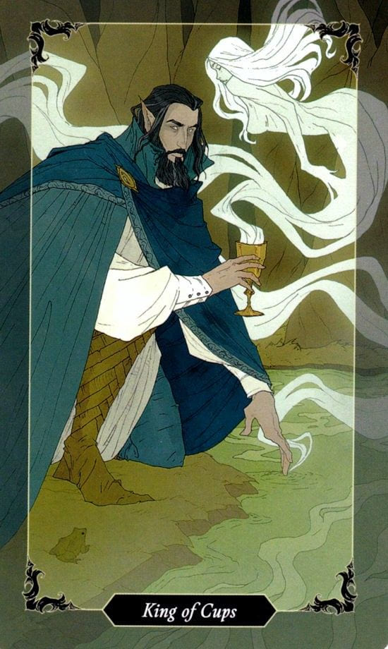 King of Cups — Dark Wood Tarot