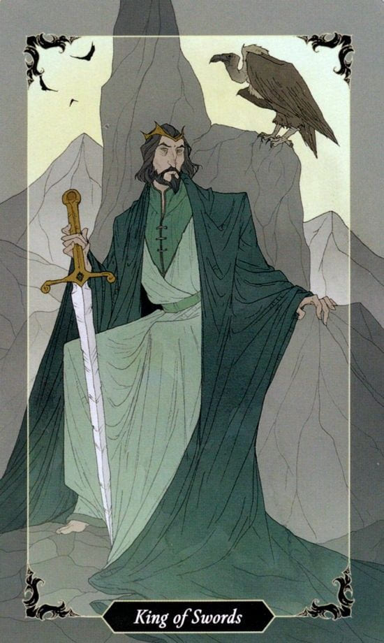 King of Swords — Dark Wood Tarot