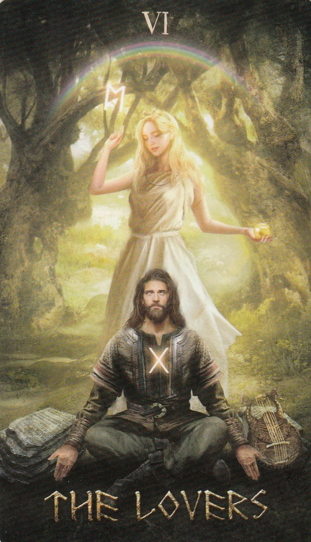 The Lovers — Runic Tarot