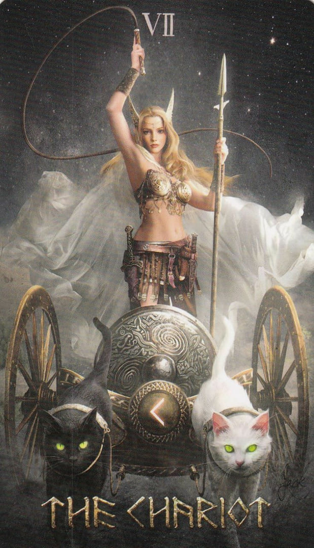 The Chariot — Runic Tarot
