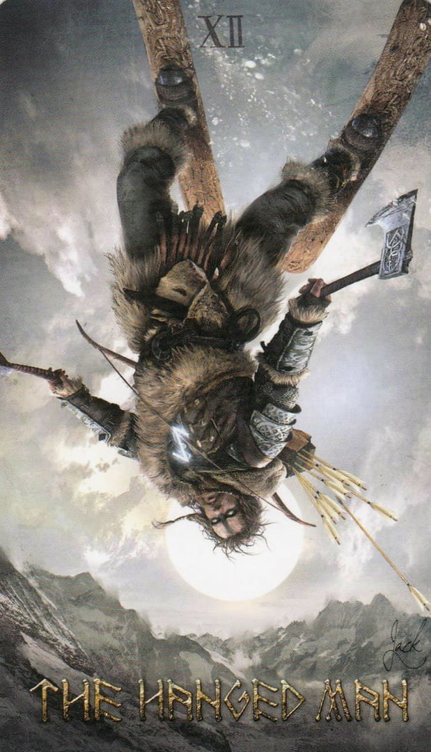 The Hanged Man — Runic Tarot
