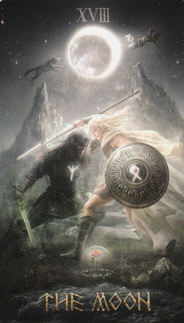 The Moon — Runic Tarot