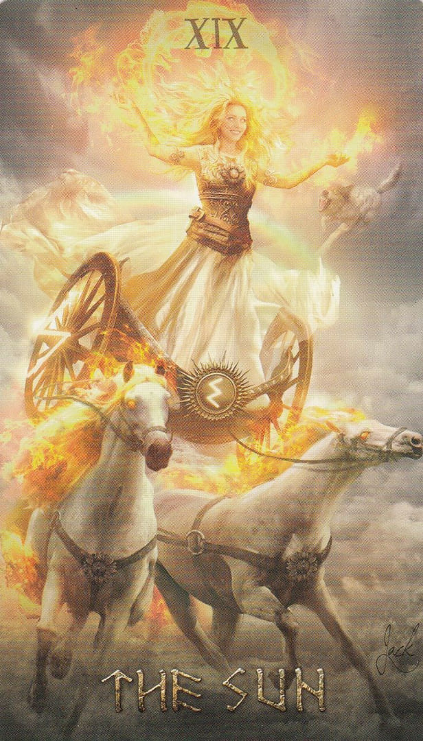 The Sun — Runic Tarot
