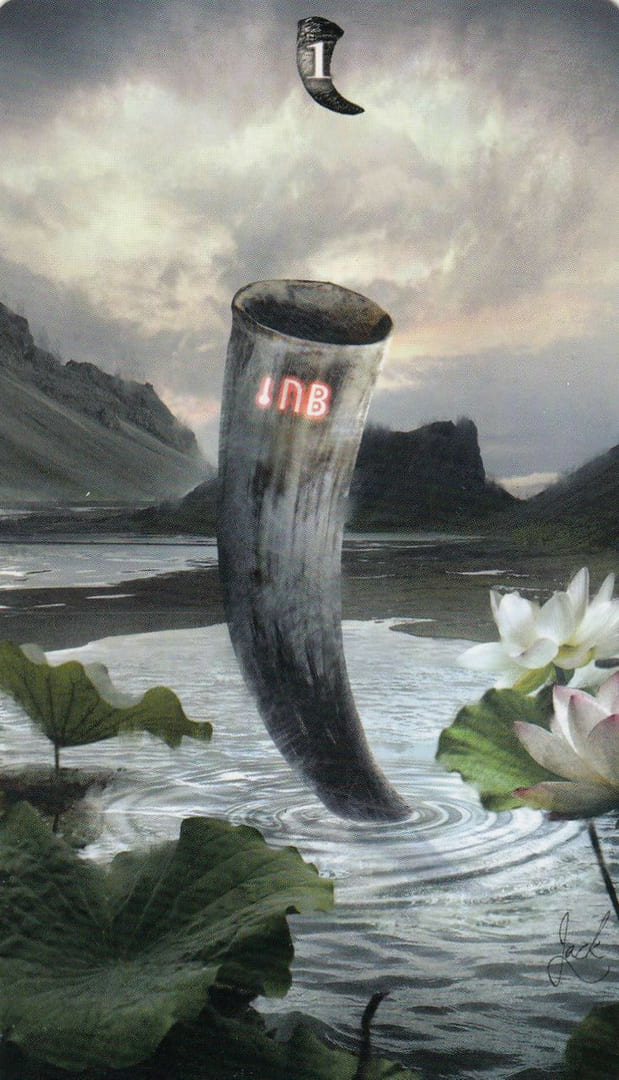 As de Copas — Tarot Rúnico