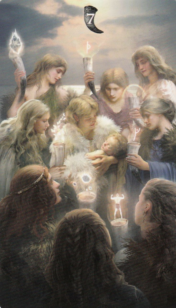 Seven of Cups — Runic Tarot