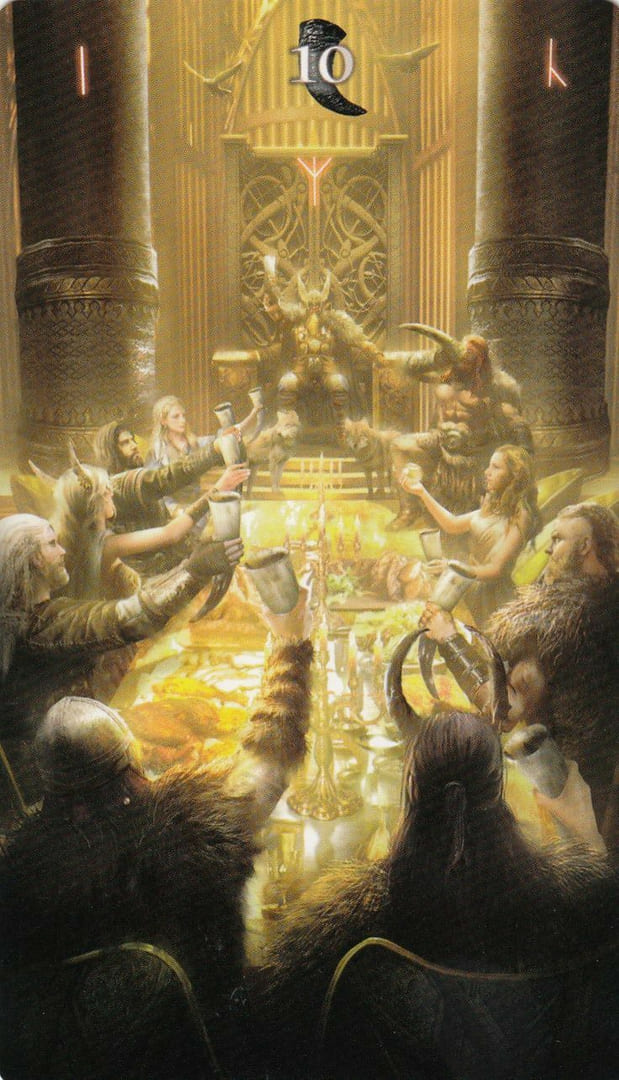 Ten of Cups — Runic Tarot